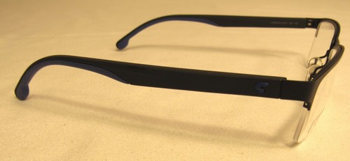 Carrera 2042T 003 Negro Mate NIÑOS Anteojos Acero Inoxidable Semi Sin Montura - Imagen 2 de 8