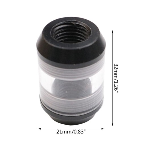 G1/4 Short Computer Water Cooling Filter PC Liquid Cooling Flow - Afbeelding 7 van 7