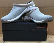 Merrell Women's Tan Encore Breeze 4 Taupe Mesh Mule Clogs J000552 R3