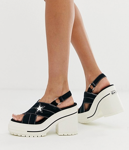 converse platform sandals
