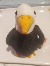 “Baldy”the Eagle ~  Retired ~ Beanie Baby w/Errors, PVC Pellets. MINT CONDITION