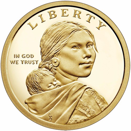Juego de dólares 2019 P D Sacagawea Programa de Indios Nativos Americanos en el Espacio s PD - Imagen 14 de 15