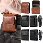 For Moto Razr 2025 Razr60/50/40 Vertical Leather Magnet Belt Holster Pouch case
