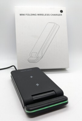 Mini Folding 3 in 1 wireless charging station Watch iPhone 14 13 Pro 12 11