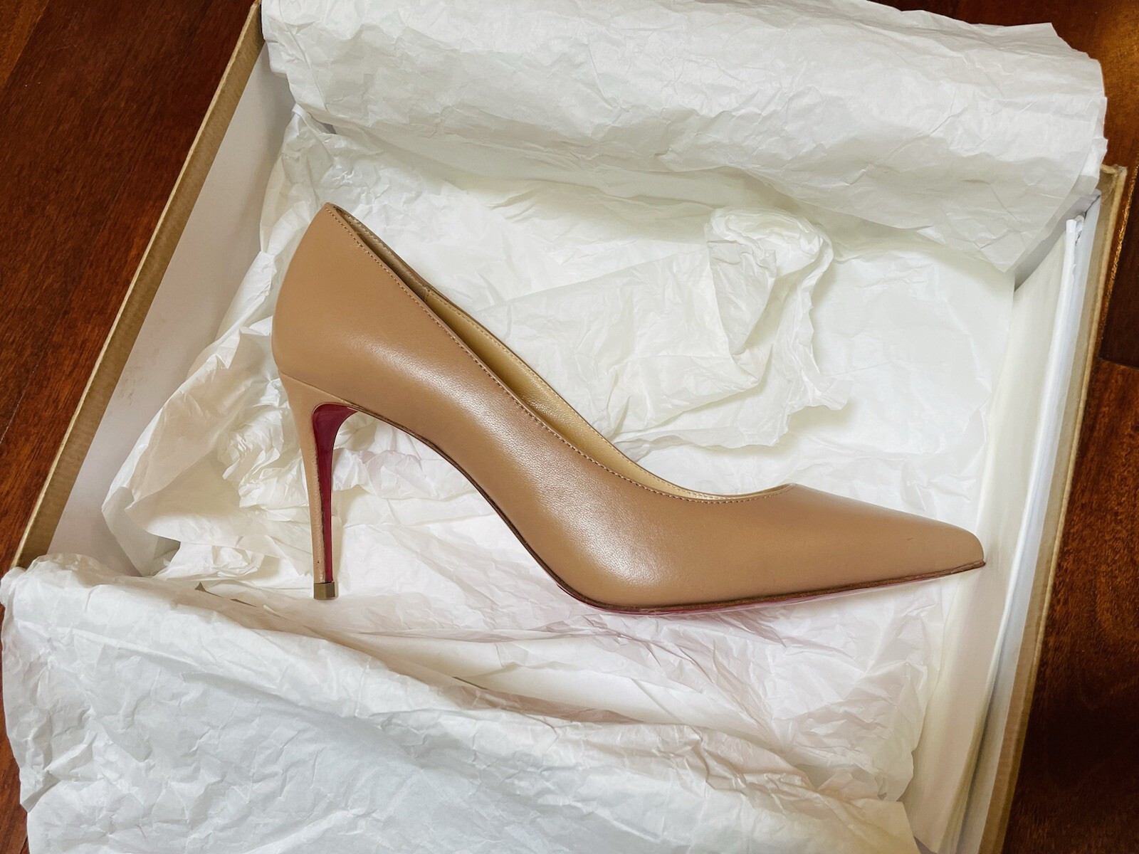 Christian Louboutin So Kate Heel - Nude (3130694PK1A)