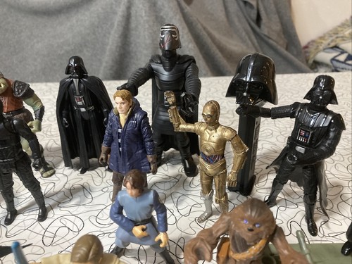 Huge Star Wars lot 3.75 figures and Galactic heroes Kenner Hasbro Playskool - Picture 4 of 12