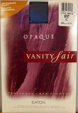 Vintage Pantyhose Vanity Fair Opaque Color Brown Size C BDR2