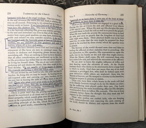 Testimonies For The Church, Book Two Volumes 3,4 Ellen G. White Pacific Press - Imagen 24 de 24
