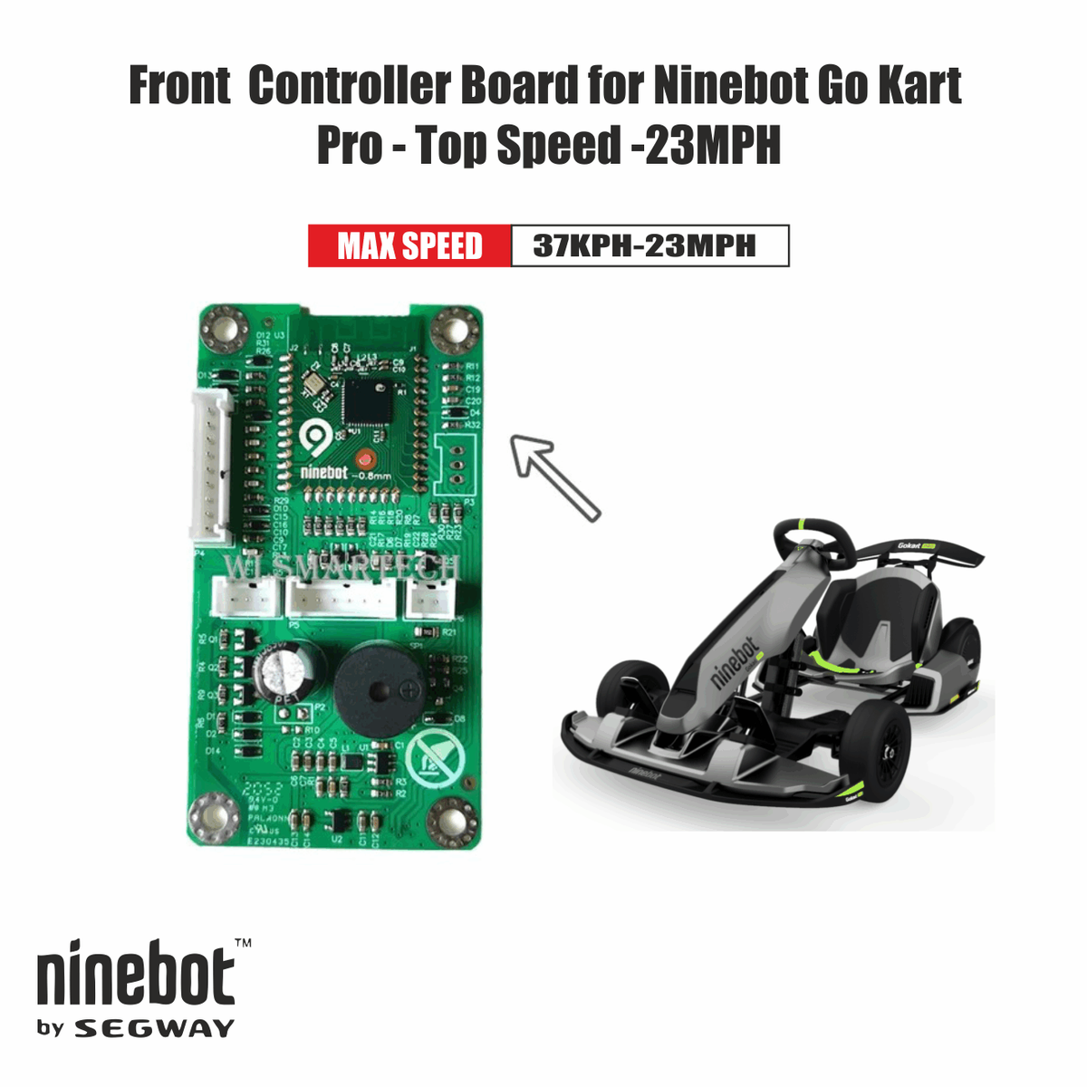 Controller Board for Ninebot Go Kart Pro-Pro2-Lamburghini- Top