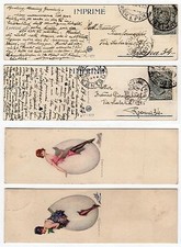 726 - Kingdom - 15 Cent on 2 Mini Postcards, 1924 / Illustrator Bompard