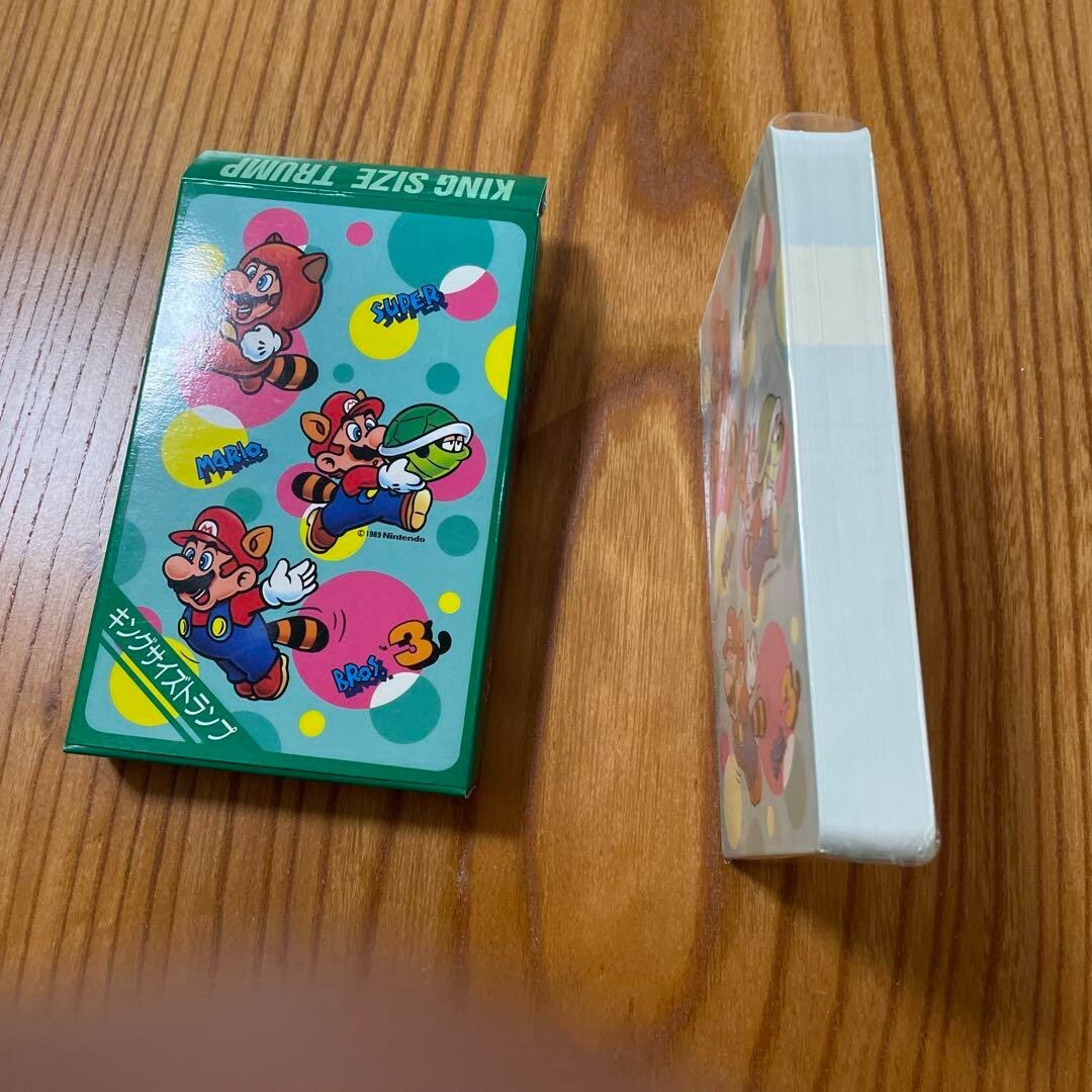 Extremely Rare Nintendo King Size Playing Cards Super Mario Bros
