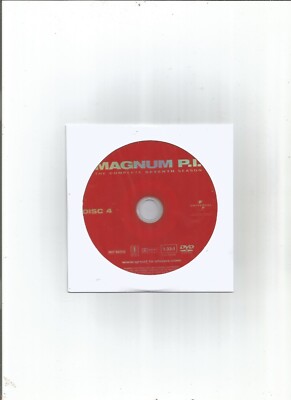 Magnum P.I. - The Complete Seventh Season (Disc 4 Only), DVD
