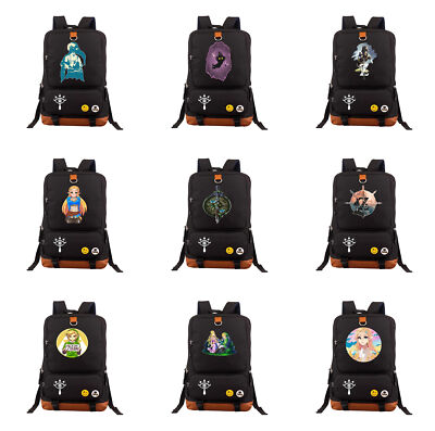 Legend of Zelda Canvas Backpack School Mochila laptop sport Bag rucksacks