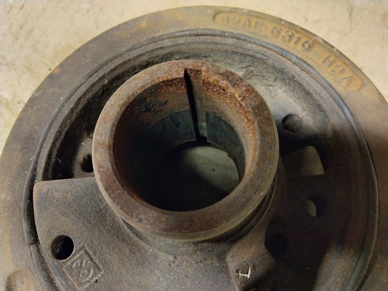 OEM 1972 1973 Ford 351c Harmonic Balancer Ford Mustang Torino D2AE6316