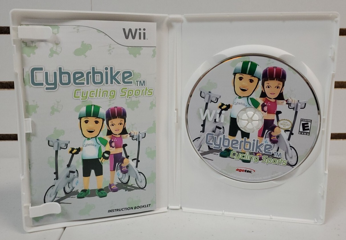 Nintendo Wii Cyberbike Edition Exercise Bicycle & Game, NTSC