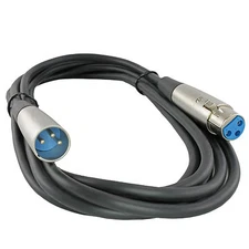 NEW 10FT foot PREMIUM shielded XLR Male to Female Mic microphone extension Cable
