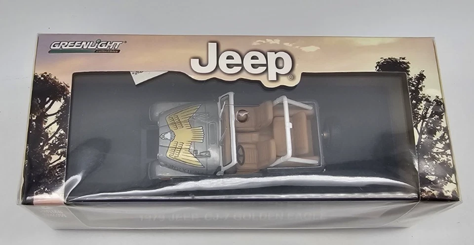 Jeep CJ-7 Golden Eagle 1979 Greenlight edición limitada "DIXIE" 1:43 86572 PERSECUCIÓN RARO Foto 4 de 4