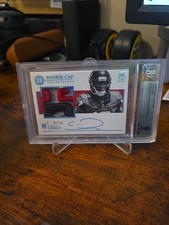 2018 Panini Encased - Calvin Ridley SSP /10 Hat Auto RC - Falcons BGS 9/10 