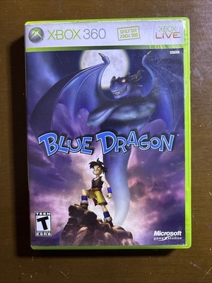 Blue Dragon (Microsoft Xbox 360) Complete CIB - Tested - Authentic