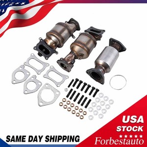 BR Complete Catalytic Converters (Front & Rear) For Honda Pilot 3.5L 2009-2015 EPA