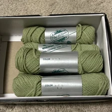 Lot 6 Discontinued Elsa Williams Tapestry Wool 40y skein #678 all 1 dye lot