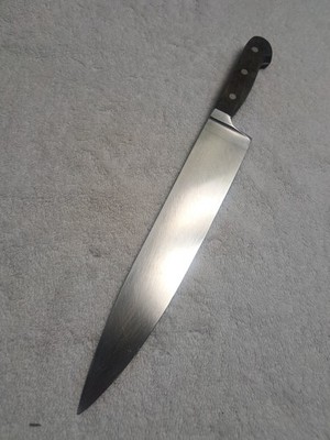 VINTAGE J.A. HENCKELS NO STAIN 31061-260MM 10'' BLADE CHEF'S KNIFE GERMANY