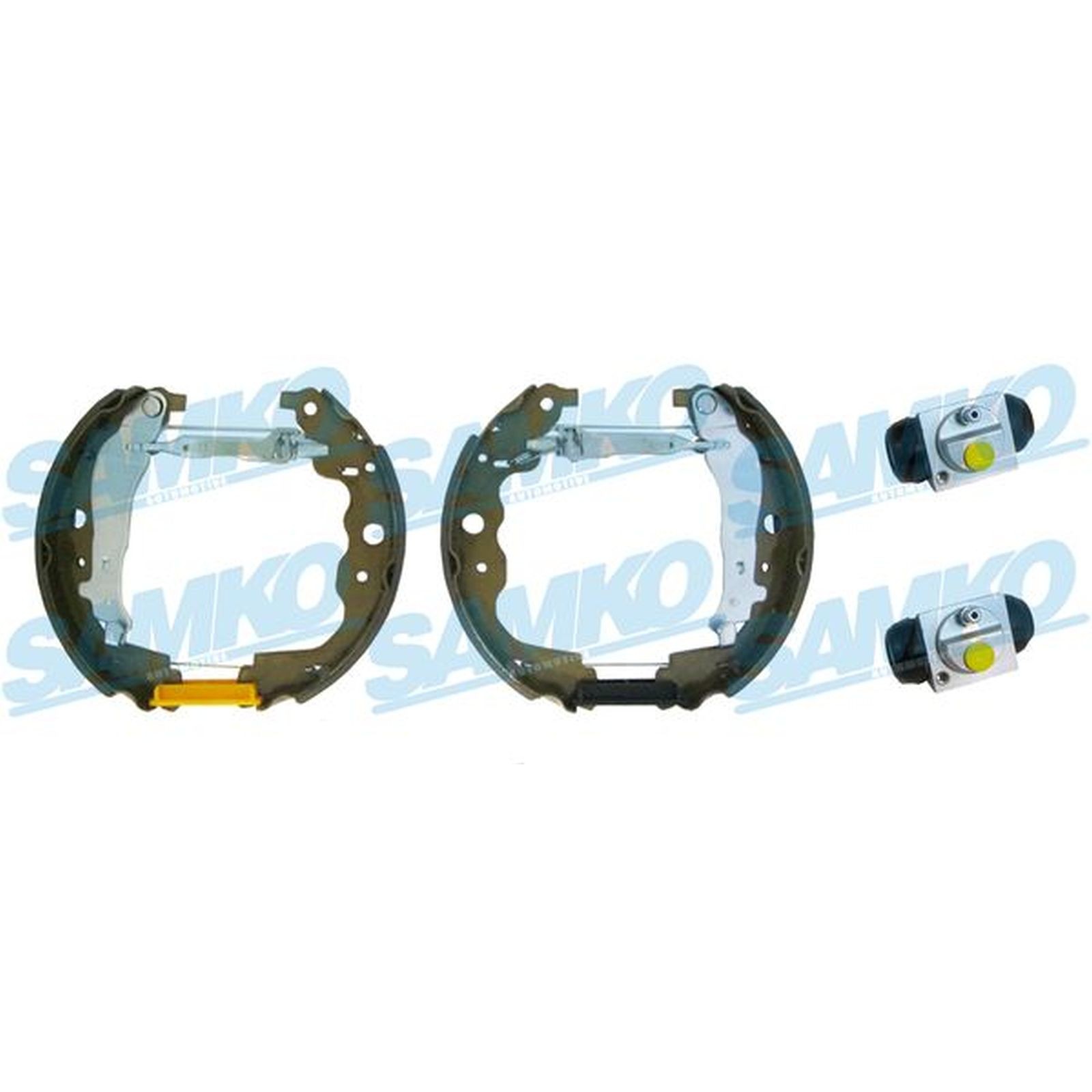ORIGINAL® SAMKO Bremsbackensatz Hinten für Renault CLIO IV CLIO IV Grandtour