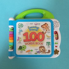 Leap Frog Learning Friends 100 Words Book English and Spanish Works Great