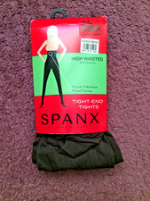 SPANX size E Charcoal High Waisted Body Shaping Tights Style 167 NWT