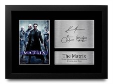 The Matrix Ideal Gift Printed Framed Autograph Picture to Movie Memorabilia Fans