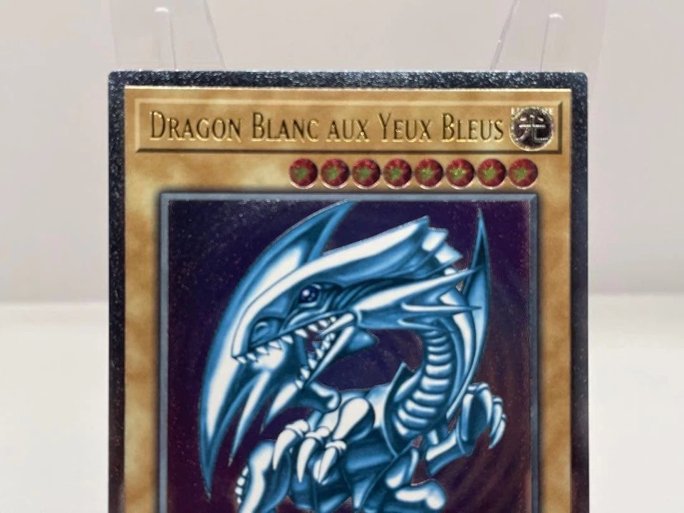 Rare French Blue-Eyes White Dragon Relief Yu-Gi-Oh OTS - Image 4 of 4