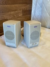 Altec Lansing ACS51 Computer Speakers W/Audio Cable Vintage