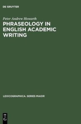 Phraseology In English Academic Writing