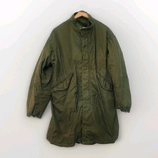 USGI Vintage Army M65 Extreme Cold Weather Fishtail Parka Jacket w/ Liner Small