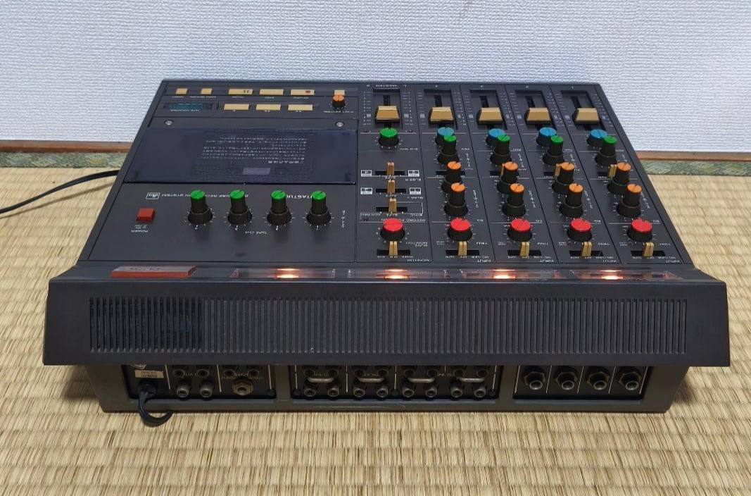 【通電のみ】TEAC TASCAM SERIES 244 PORTASTUDIO TASCAM Portastudio 244 TEAC Multitrack Cassette Recorder Vintage