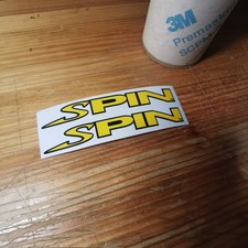 Spin trispoke custom 2 colours X 1 wheel  decals X2 adesivi autocollant ステッ