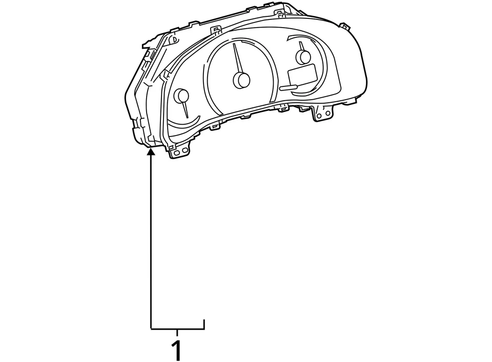 CLUSTER VELOCÍMETRO LEXUS CT200H 2011 11 2012 12 8380076010 1317271 Foto 4 de 4