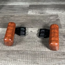 Camvate Left And Right Wooden Grip for Camera Cage