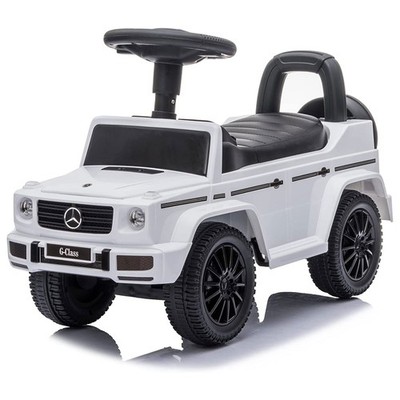 Best Ride On Car Kids Toddler Outdoor Stroller Mercedes, White (Open Box)