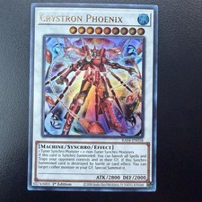 Crystron Phoenix (UR) RA04-EN058 Quarter Century Stampede 1st Edition