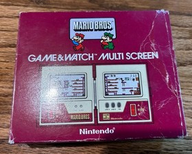 Mario Bros. Game & Watch MW-56 - 1983 Nintendo - Tested Working - Great Cond.