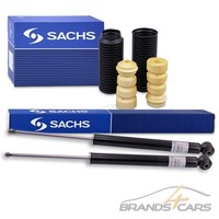 Sachs 2X StoßDÄMpfer + PROTECTION-KIT Hinten FÜR Fiat Grande Punto Opel Corsa D