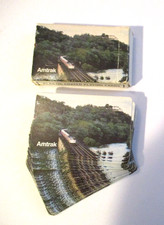 VINTAGE AMTRAK RAILROAD RAILWAY PLAYING CARDS ~ I SELL RAILROAD COLLECTIBLES