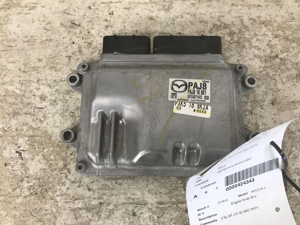 Módulo de control electrónico ECM del motor por batería compatible con 19-23 MAZDA 3 951473 Foto 3 de 4