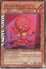 OJAMA ROSSO • (Ojama Red) • Rara • RGBT IT096 • 1Ed • Yugioh! • ANDYCARDS