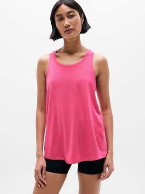 Athleta Move With Ease Camisole Tank Women's Size Small Cerise Pink NWT