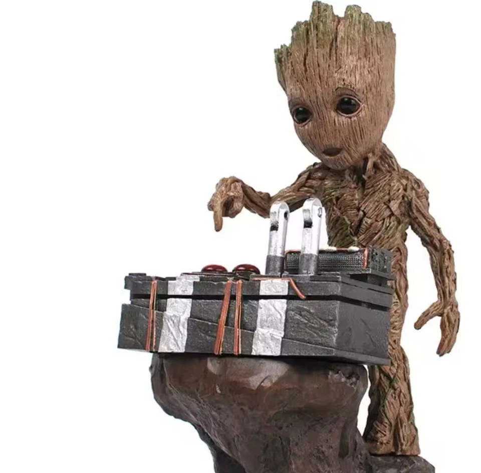 🪐 FIGURINE GROOT ÉDITION GARDIEN DE LA GALAXIE PVC 17,5 CM AVEC BOÎTE - Photo 2/4