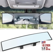 Rear View Mirror, 12 Inch Universal Wide Angle Rear View Mirror Accessories