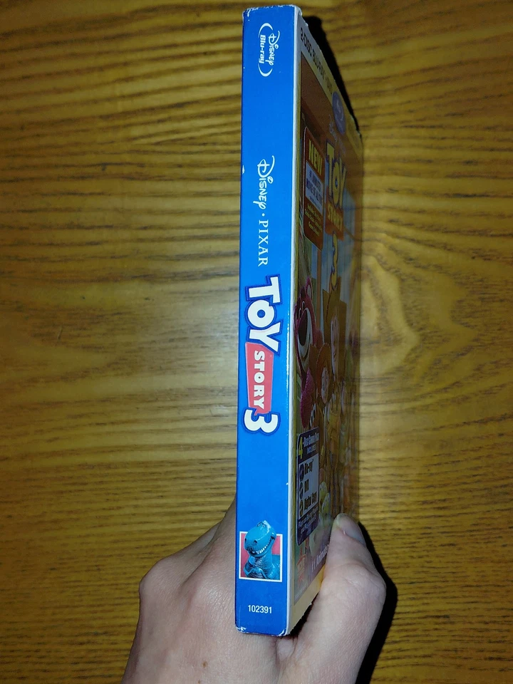 TOY STORY 3 4disc Blu-ray US region a free abc (Disney/Pixar,rare OOP slipcover) - Image 3 of 4