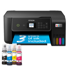 Epson EcoTank ET-2870 (Refurbished)+Inks A4 Multifunction Printer Wi-Fi Wireless